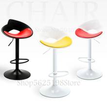 Барный стул высокий стул для дома, бара подъем высокий табурет современный минималист барный стул кассира барный стул 2024 - купить недорого