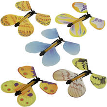 Huilong Magic Flying Butterfly Little Magic Tricks Funny Surprise Joke Toys For Children Surprising Magic Butterfly Fun Prank 2024 - buy cheap