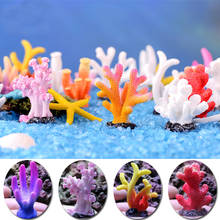 Кораллы, морские звезды для аквариума, миниатюрный садовый микро-пейзаж из мха «сделай сам», аксессуары для аквариума, золотая рыбка 2024 - купить недорого