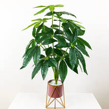 65cm 18 Forks Large Palm Tree Tropical Fake Monstera Green Plants Plastic Tree Leafs Big Palm Leaves For Home Garden Shop Decor 2024 - buy cheap
