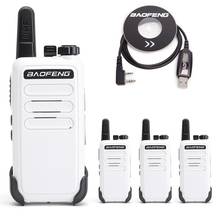 Baofeng-Mini walkie-talkie portátil BF-C9 VOX, estación de Radio bidireccional con carga USB, bf-888s, Hotel, Cable de programación Usb, 4 Uds. 2024 - compra barato
