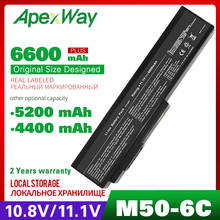 Batería de 4400mAh para Asus A32-M50, A32-N61, N61, N61J, N61D, N61V, N61VG, N61JA, N61JV, N53S, N53SV, N53, A32, M50, M50s, A32-X64 2024 - compra barato