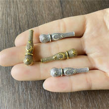 JunKang-amuleto étnico de aleación de Zinc, borla, estrella de Turquía, Luna, conector, fabricación de joyas, accesorios hechos a mano 2024 - compra barato