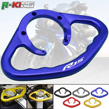 Passageiros da motocicleta apertos de mão aperto tanque grab bar alça para yamaha YZF-R15 yzfr15 yzf r15 cnc acessórios 2024 - compre barato