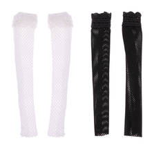 1/6 Scale Fishnet Sleeves with Lace Ruffle for 12 inch   HT,  PH, JIAOU, CY Girls Female Body 2024 - buy cheap
