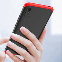 Чехол для Redmi 9AT чехол 360 полная защита противоударный Матовый Жесткий чехол для Xiaomi Redmi 9AT глобальная версия 2024 - купить недорого