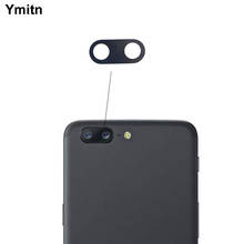 Ymitn-lente de vidro para câmera traseira, adesivo, cobertura para oneplus 5 5t 2024 - compre barato