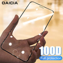 100D Curved Edge Protective Glass On The For iPhone 6 6s 7 8 Plus Tempered Glass For iPhone X XS MAX XR Screen Protector Glass 2024 - buy cheap