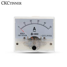 Panel medidor analógico de corriente, amperímetro, 1 unidad 85L1-A 50A 75A 100A 150A 200A 250A 300A 400A 500A DC 2024 - compra barato