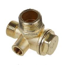 0.35" Female Thread Tube Connector Brass Check Valve for Air Compressor 2024 - buy cheap