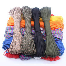 Paracord de 7 núcleos para supervivencia, cuerda de paracaídas, cuerda de escalada, acampada, senderismo, tendedero, 100m, 4mm de diámetro, venta al por mayor 2024 - compra barato