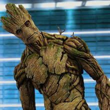 Marvel Groot in Guardians of The Galaxy Tree человек Мстители 40 см Большой размер BJD фигурка игрушки 2024 - купить недорого