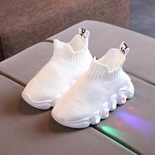 Children Luminous Shoes Boys Girls Sport Running Shoes Baby Flashing Lights Fashion Sneakers Toddler Little Kid LED Mesh Sneake 2024 - buy cheap