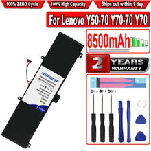 HSABAT 8500 мА/ч, L13M4P02 Аккумулятор для ноутбука Lenovo Y50-70 Y70-70 Y70 121500250 L13N4P01 2024 - купить недорого