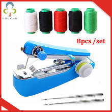 Mini máquina de coser Manual portátil herramientas de coser de operación Simple tela de coser herramienta de costura Manual GYH 2024 - compra barato
