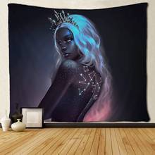 Black Women African Sexy Lady American Wall Hanging Tapestry for Living Room Bedroom Dorm Decor 2024 - buy cheap