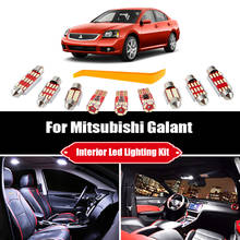 Para mitsubishi galant 1988-2011 2012 canbus veículo led interior luz kit lâmpada da placa de licença acessórios de iluminação do carro 2024 - compre barato