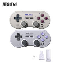 8bitdo-mando inalámbrico con Bluetooth para Nintendo Switch, Joystick para Windows, Android, macOS, SN30 Pro 2024 - compra barato