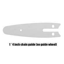 4-Inches Steel Chainsaw Chain 13cm Guide Plate Chainsaw Chain Accessory Tool Replacement For Electric Woodworking Garden Pr M3W4 2024 - buy cheap