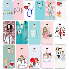 Capa de silicone tpu macia para celular, desenho animado, enfermeira, médico, dentista, xiaomi redmi 7, 7a, note 4a, 4x, 6 pro, 6a, 7 2024 - compre barato