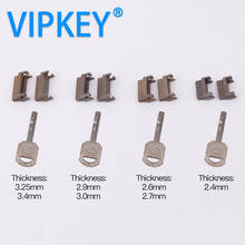 4 pairs full set House Empty Padlock blank Keys Fixture Key Cutting Machine Clamp Chucking accessories  locksmiths Tool 8pcs/lot 2024 - buy cheap