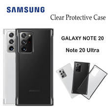 Original samsung jdm claro caso protetor EF-GN980CBEGUS transparente capa traseira para galaxy note 20 5g nota 20 ultra 5g 2024 - compre barato