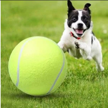 JOYLIVE 24CM Inflatable Tennis Ball Pet Dog Interactive Toys Pet Supplies Outdoor Cricket Dog Toy Giant Tennis Ball Chew Toy 2024 - buy cheap