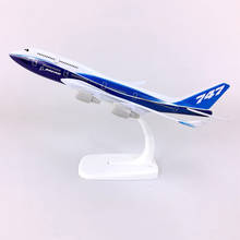 20CM 1:300 scale B747 airlines model alloy collectible display toy airplane B-787 aircraft collection kids children toy 2024 - buy cheap