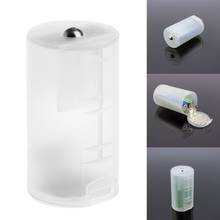 Suporte de bateria aa para d 1 peça, conversor adaptador, caixa de plástico 2024 - compre barato