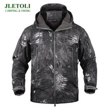 Winter Men's Fleece Military Tactical Soft Shell Jacket Outdoor Jacket Hiking Coat Windproof Thermal Windbreaker Heated Jacket 2024 - buy cheap
