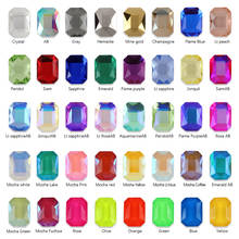 Gran oferta de diamantes de imitación para decoración de uñas, piedras planas de cristal de 6x8mm, para manicura artística 2024 - compra barato