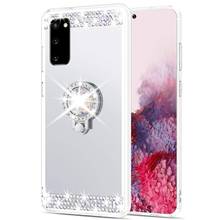 Алмазный чехол для Huawei Y6 Y5 Y7 Y9 2019 2018 P Smart Z Honor 30 20 10 Lite 10i 9X 8X 8C 8S 7C 7A Nova 7i 6 Plus SE 5 4 Зеркало Обложка 2024 - купить недорого