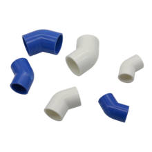 Conectores de PVC de codo de 20mm, 25mm, 32mm, accesorios de conexión de tubería de agua de riego de jardín, conectores de plástico de junta de 45 grados 2024 - compra barato