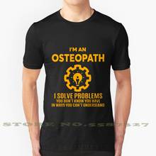 Остеопат-хороший дизайн 2017 черно-белая футболка для мужчин женщин мужчин остеопат последний дизайн остеопат популярные предметы 2024 - купить недорого
