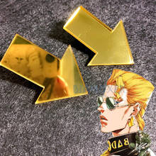 Nijimura Keichou Ear clip Anime Jojo's Bizarre Adventure Arrow Stud Earring Cosplay Prop 2024 - buy cheap