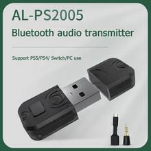 Aolion Wireless Audio Transmitter Dongle For PS5/ PS4/ Switch/ PC Support Earphone Speaker Wireless  Audio Transmitter 2024 - buy cheap