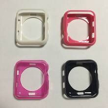 well made 38mm 42mm 40mm 44mm rubber For Apple Watch Case Series 1 2 3 4 5 TPU Soft Slim Protective Bumper Cover iWatch 2024 - buy cheap