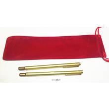 Juego de reglas Xunlong de cobre, varilla de remolque, sonda Feng Shui, decoración profesional de apertura de acupuntura de alta precisión, 2 unidades 2024 - compra barato