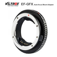 Viltrox-anillo adaptador de lente de enfoque automático EF-GFX, accesorio para cámaras Canon EF EF-S, gfx-mount, formato Med, Fuji GFX 50S/ 50R 2024 - compra barato