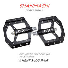 SHANMASHI-pedales GX de 3 rodamientos para bicicleta de montaña, pedales planos de aleación, piezas de Pedal 2024 - compra barato