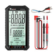 TOOLTOP 4.7 Inch LCD Screen Multimeter Current AC Voltage Current Capacitance Resistance Measuring Multimeter Backlight Function 2024 - buy cheap