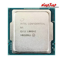 Intel-processador intel core i7 11700 es, qv1j, processador 8-core, cpu de dezesseis linhas, 65w, 16m, precisa para b560, z590, soquete 1200, lga 2024 - compre barato