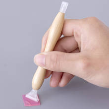 Ferramenta de pintura diamante 5d, caneta de ponto de madeira com kits de argila caneta de broca com acessórios faça você mesmo ferramenta de artesanato de costura 2024 - compre barato