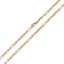 MxGxFam ( 45 cm * 3 mm ) Fashion Gold Color 18 k Chian Necklace Slim Jewelry For Men 2024 - buy cheap