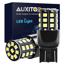 AUXITO-bombilla LED T20 7443 W21/5W W21W WY21W para coche, luces de freno de señal de giro DRL 2835 33 SMD, lámpara automática blanca 6000K, 12V, 2 uds. 2024 - compra barato