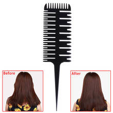 Tail Fish Bone Shape Hair Styling Comb Professional Barber Salon Style Haircut Comb Women Updo Big Tooth Comb Dyeing Tool 2024 - buy cheap