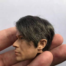 Collections Louis Koo Head Sculpt 1/6 Scale Tin Lok Head Carving Model with Reah Hair for 12inch Phicen JIAOUL Hottoys Figure 2024 - buy cheap