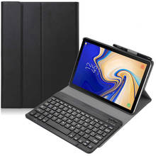 For Samsung Galaxy Tab A 8.0 10.1 10.5 Bluetooth Keyboard Cases For Samsung Galaxy Tab S4 S5E 10.5 Cover 2024 - buy cheap