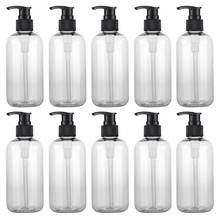 10pcs 250ml PET + PP Plastic Bottle Hand Gel Wash Lotion Pump Dispenser Bottles Empty Transparent Squeeze Bottle 2024 - buy cheap