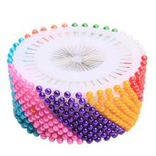 Sewing Pins Decorating Craft Tailor New 480 PCs Cross Stitch Pin Round Head Dressmaking Wedding Faux Pearl Clothing Needles 2024 - buy cheap